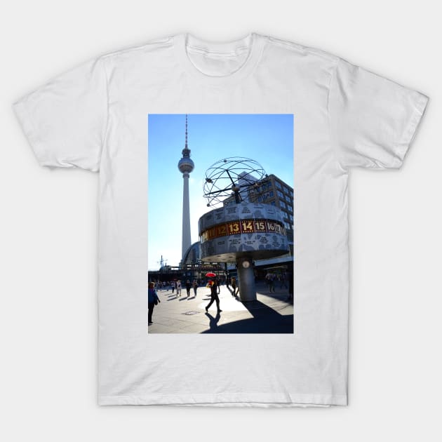 World Clock Berlin T-Shirt by elisewied
